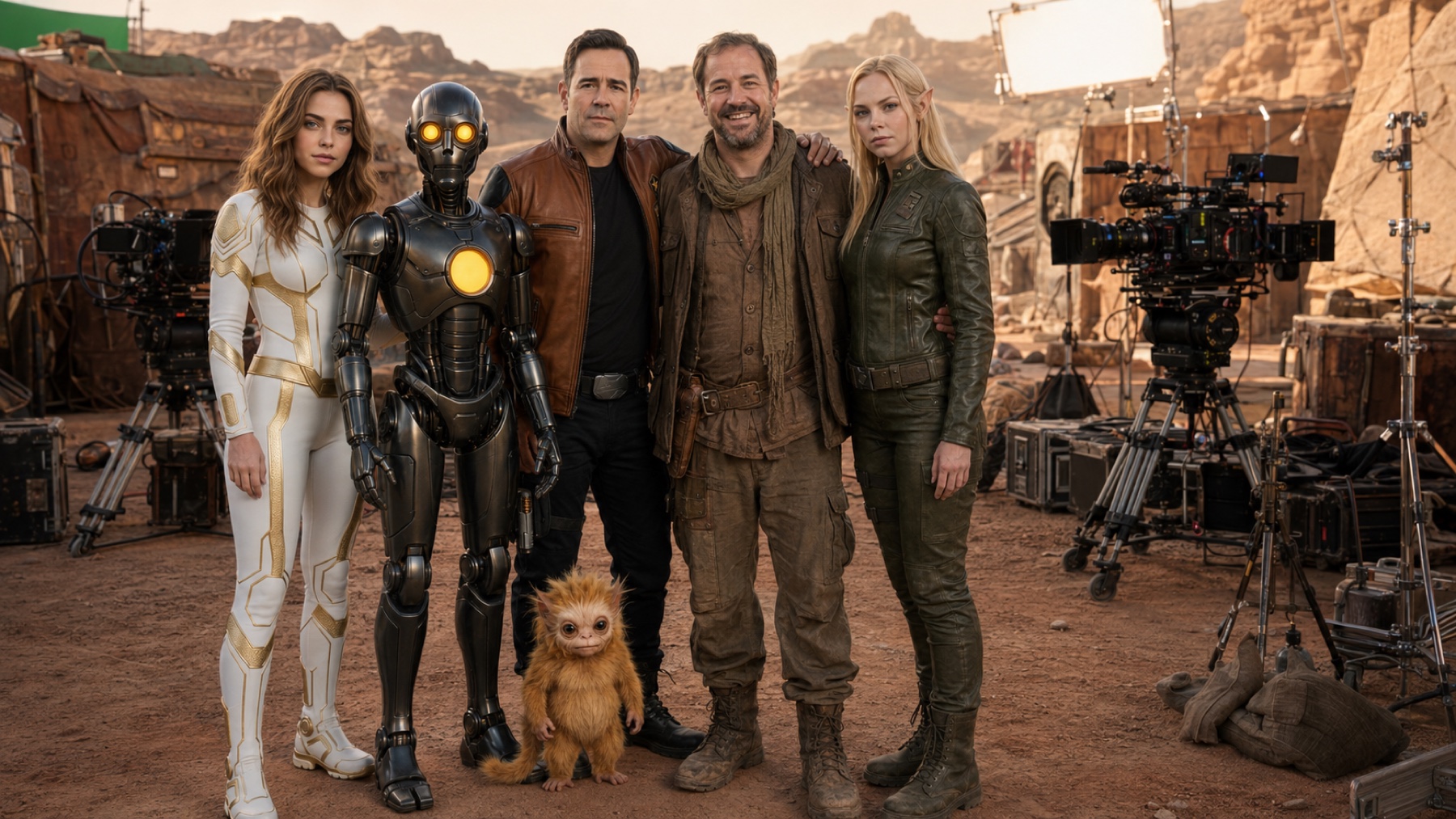 Guest Star on the Long Haulers set